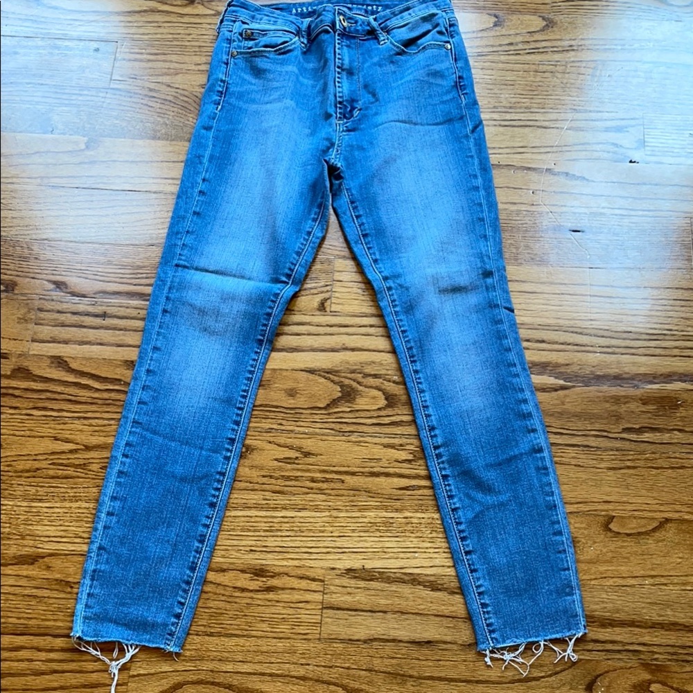 Articles Of Society High Rise Blue Skinny Jeans